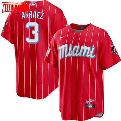 Official Miami Marlins Jerseys, Marlins Baseball Jerseys, 